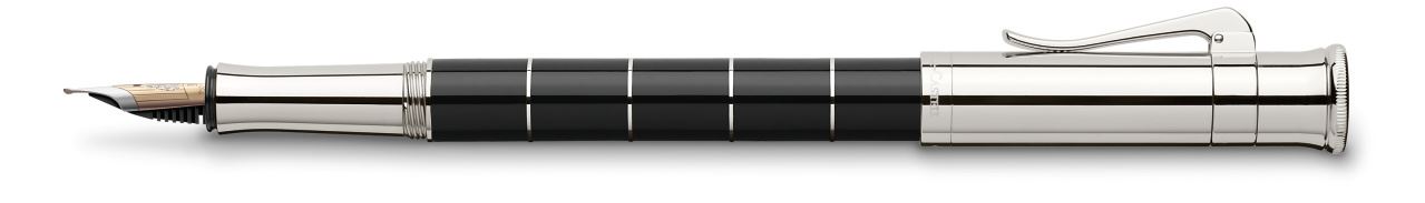 Graf-von-Faber-Castell - Stylo-plume Classique Anello Noir EF
