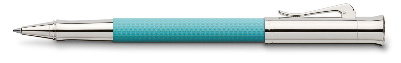 Graf-von-Faber-Castell - Stylo roller Guilloché Turquoise