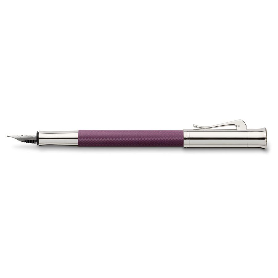 Graf-von-Faber-Castell - Stylo-plume Guilloché Violet