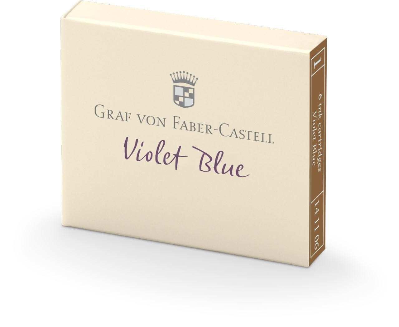 Graf-von-Faber-Castell - 6 cartouches d'encre, Violet