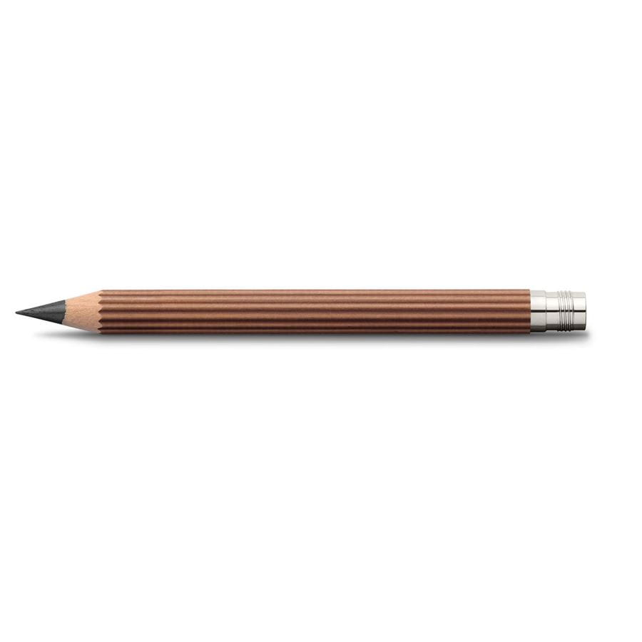 Graf-von-Faber-Castell - 3 crayons graphite format Magnum, bois naturel