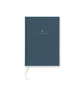Graf-von-Faber-Castell - Cahier relié en lin A5 Bleu Nuit