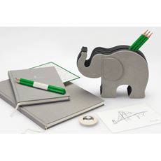 Graf-von-Faber-Castell - Pot à stylos éléphant moyen, Gris
